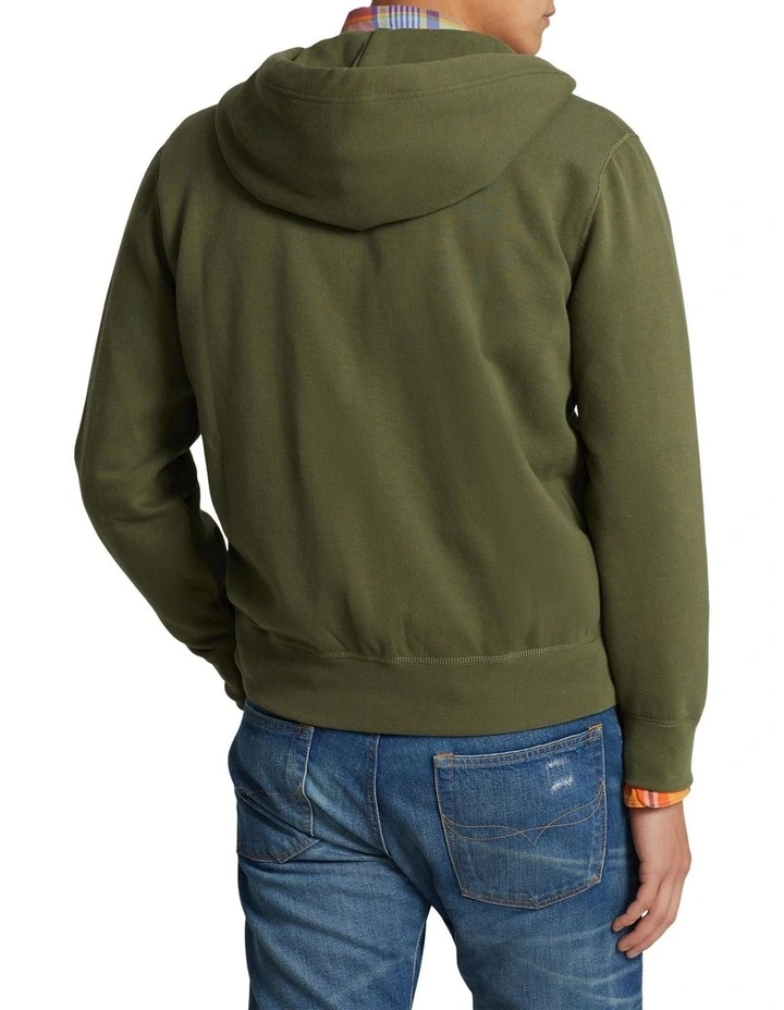 Bolo Fleece Hoodie - Slate Green