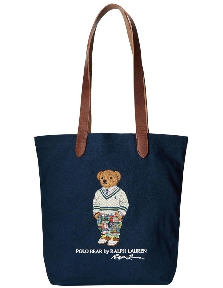 Polo Bear Twill Shopper Tote image 1