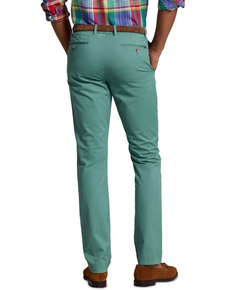Stretch Slim Fit Chino Pant in Green image 2