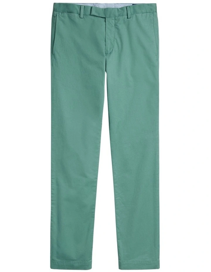 Stretch Slim Fit Chino Pant in Green image 4