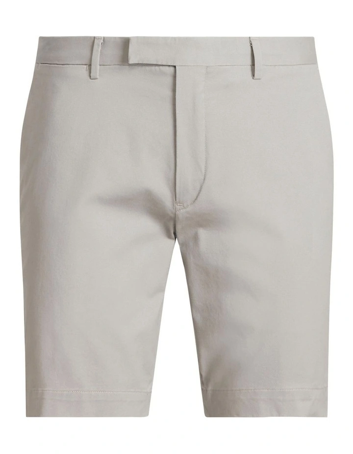 9-Inch Stretch Slim Fit Chino Short in Grey image 4