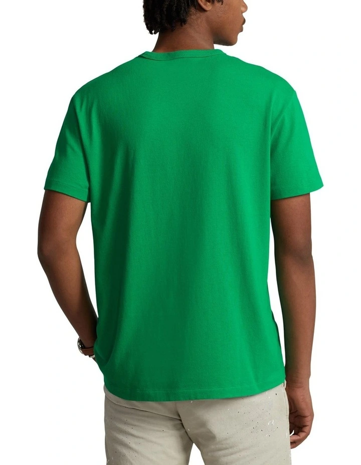 Classic Fit Heavyweight Jersey T-shirt in Green image 2