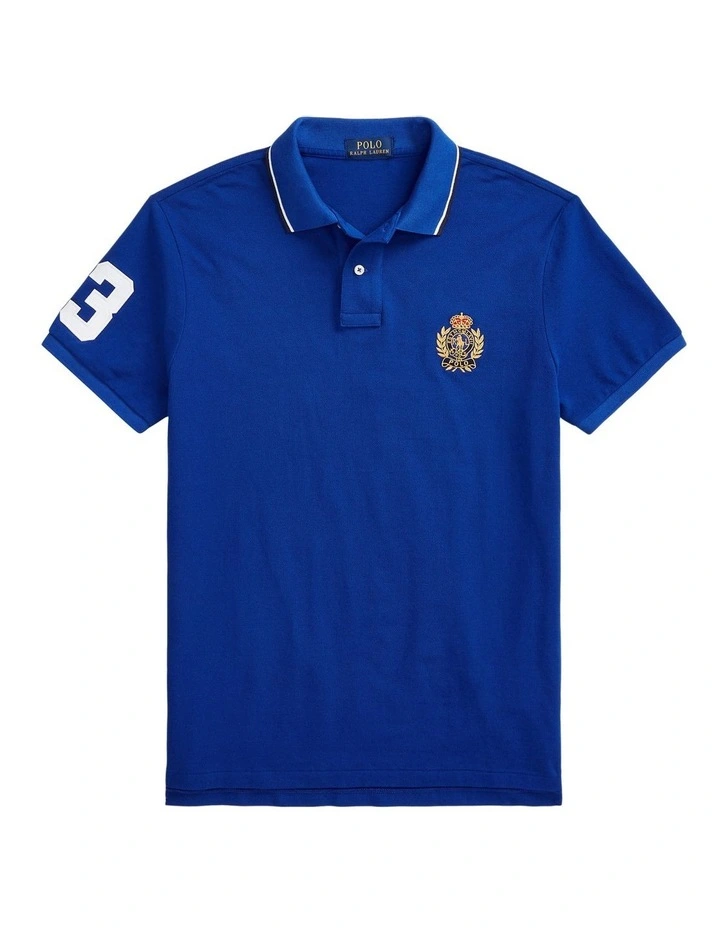 Polo Ralph Lauren Custom Slim Fit Polo Crest Polo Shirt in