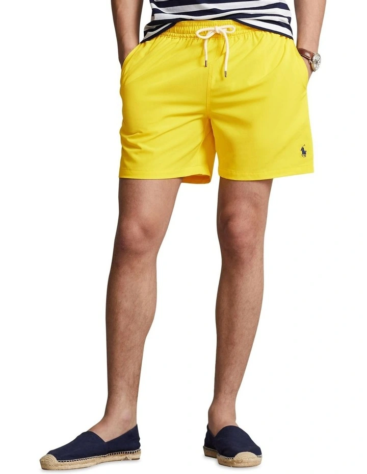 Traveler Classic 5.75-Inch Swim Trunk in Yellow image 1