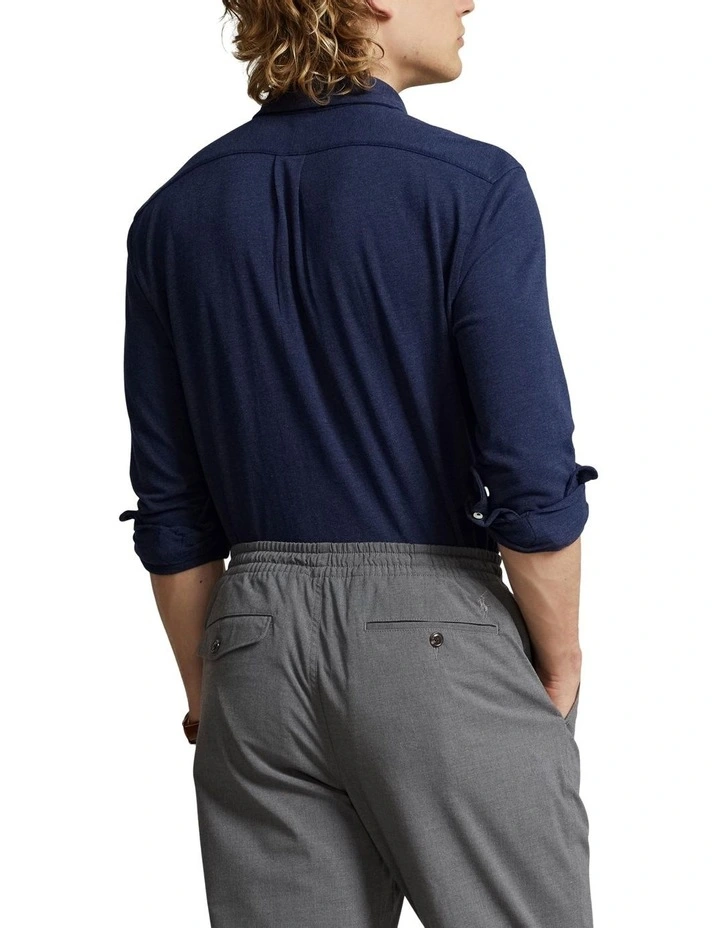Featherweight Mesh Shirt in Navy image 2