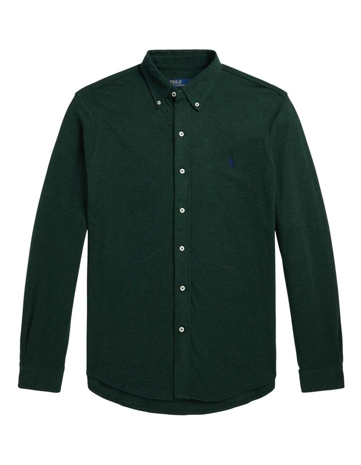 Polo Ralph Lauren Featherweight Mesh Shirt in Green MYER
