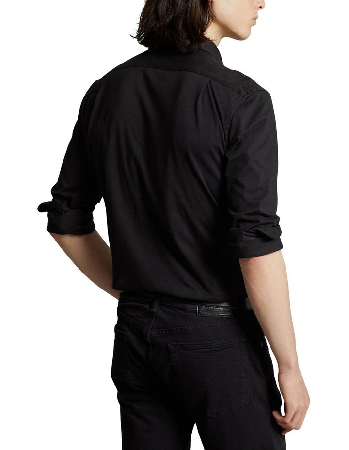 Jersey Shirt in Black image 2