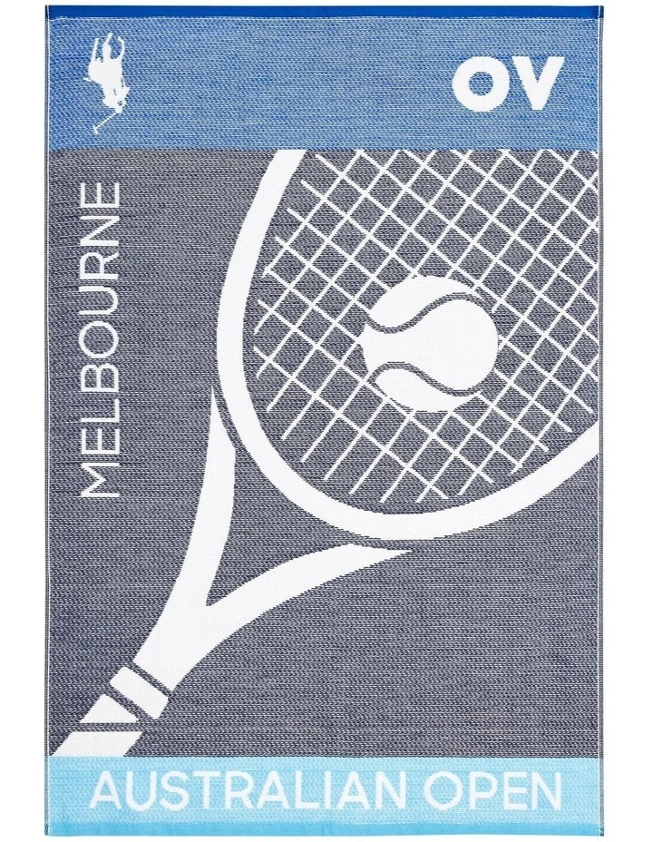 Australian Open Tea Towel in Navy image 1
