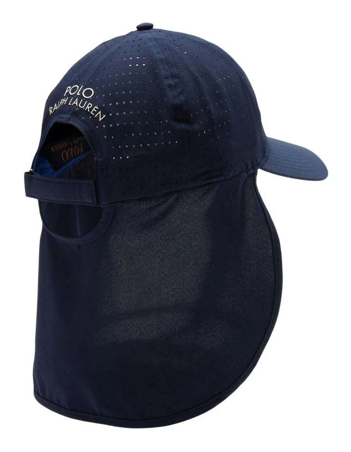 ☆POLO RALPH LAUREN☆ Australian Open Sun Hat Cap Navy MAPOH Genuine Polo Ralph Lauren AO collection Australian Open Sun