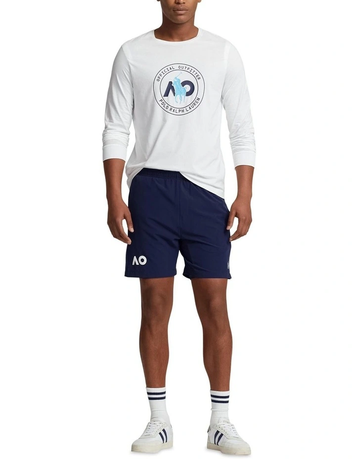 Australian Open Custom Slim Fit T-shirt in White image 3