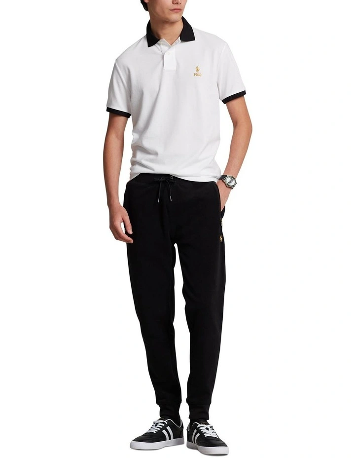 Custom Slim Lunar New Year Polo Shirt in White image 3