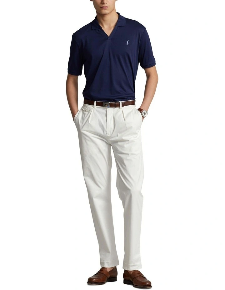 Custom Slim Fit Soft Cotton Polo Shirt in Blue image 3