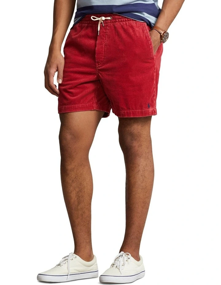 Polo Prepster Corduroy Short 6-Inch in Red image 1