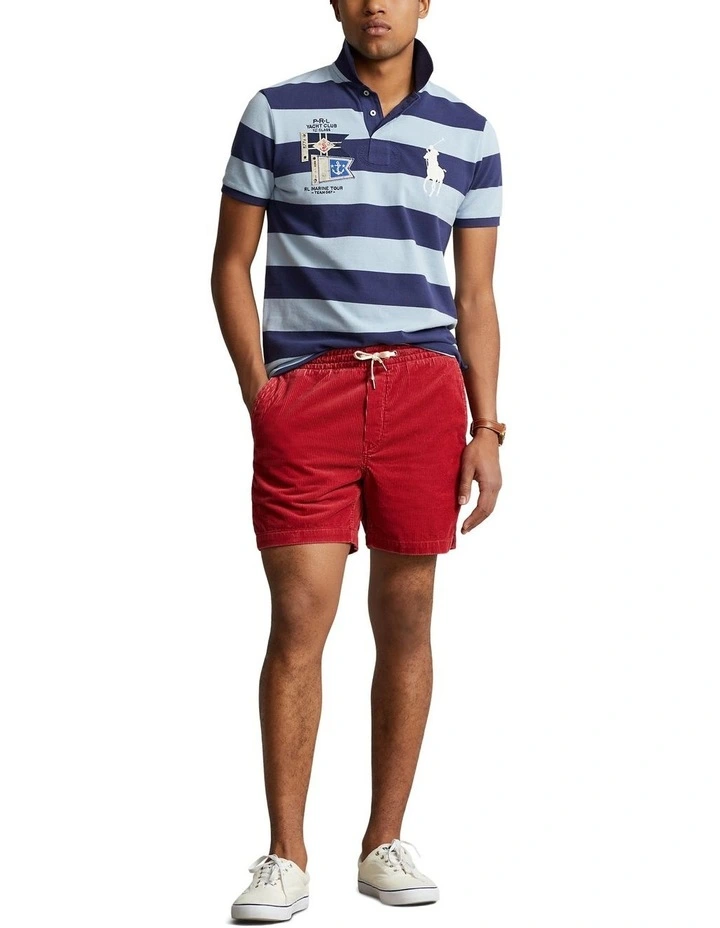 Polo Prepster Corduroy Short 6-Inch in Red image 3