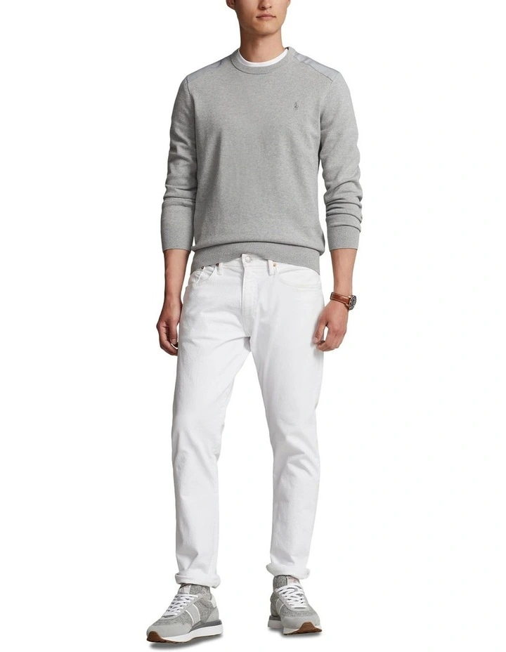 Hybrid Crewneck Sweater in Grey image 3