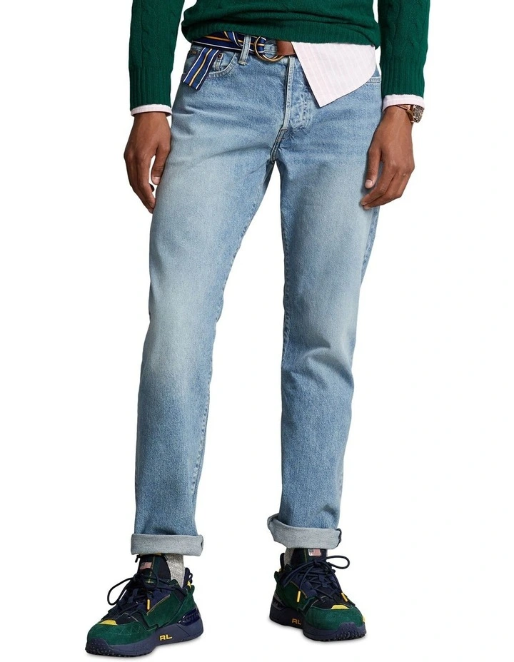 Vintage Classic Fit Jeans in Blue image 1