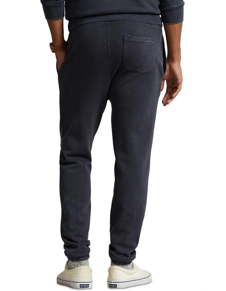 Loopback Fleece Sweatpant in Black image 2
