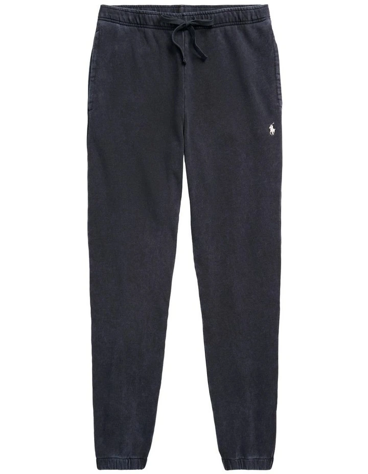 Loopback Fleece Sweatpant in Black image 4
