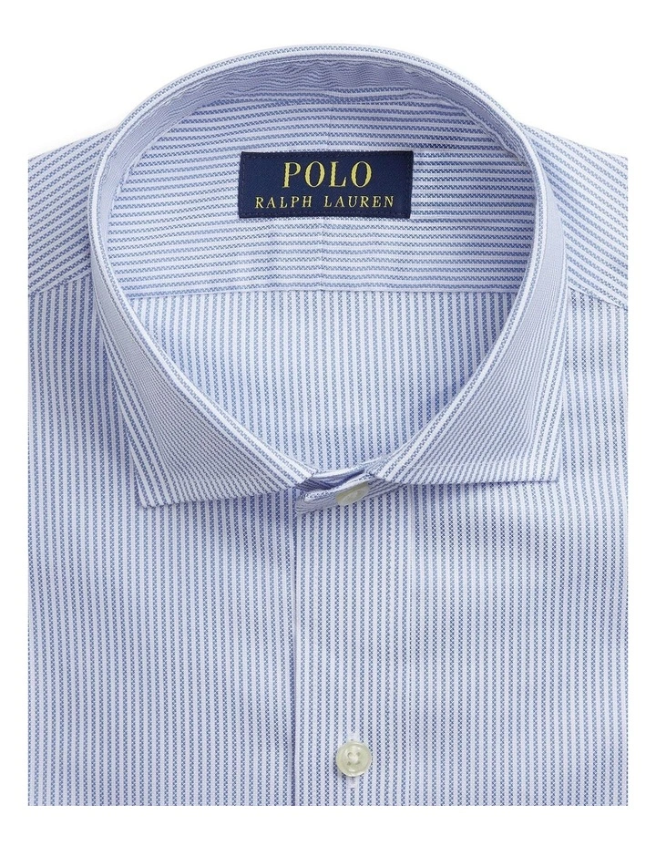 Classic Fit Textured Shirt in Blue image 2
