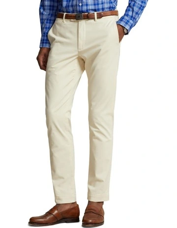 Stretch Slim Fit Chino Pant in Natural