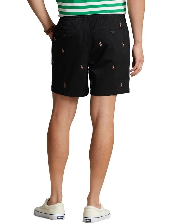 6-Inch Polo Prepster Stretch Chino Short in Black image 2