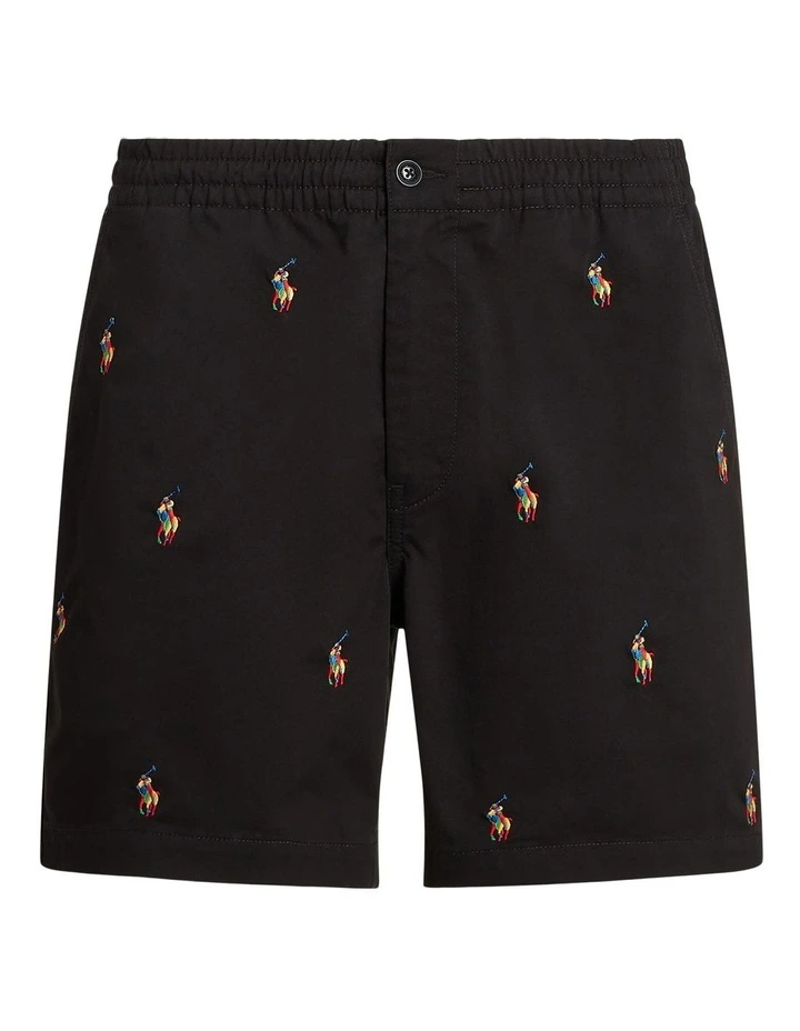 6-Inch Polo Prepster Stretch Chino Short in Black image 4