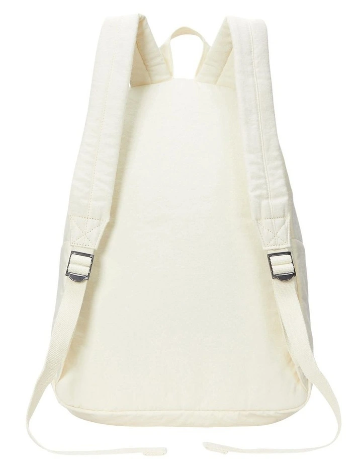 Peace Love Polo Canvas Backpack in Red image 3