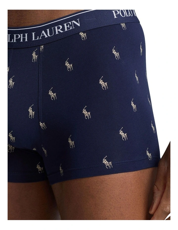 Classic Stretch-Cotton Trunk 3-Pack in Multi image 4