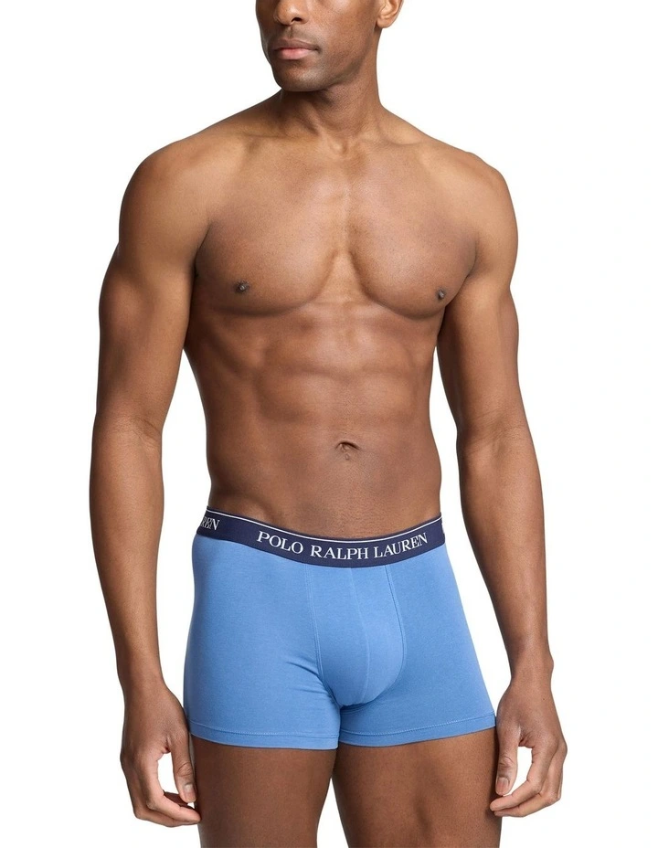 Classic Stretch-Cotton Trunk 3-Pack in Multi image 6