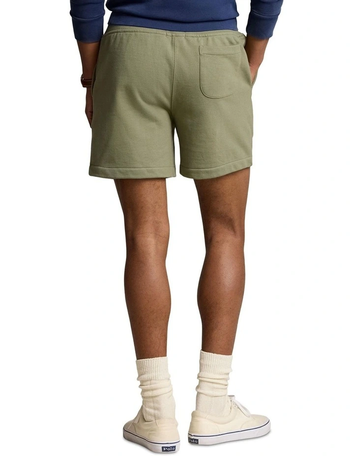 6-Inch Relaxed Heavyweight Fleece Short in Green image 2
