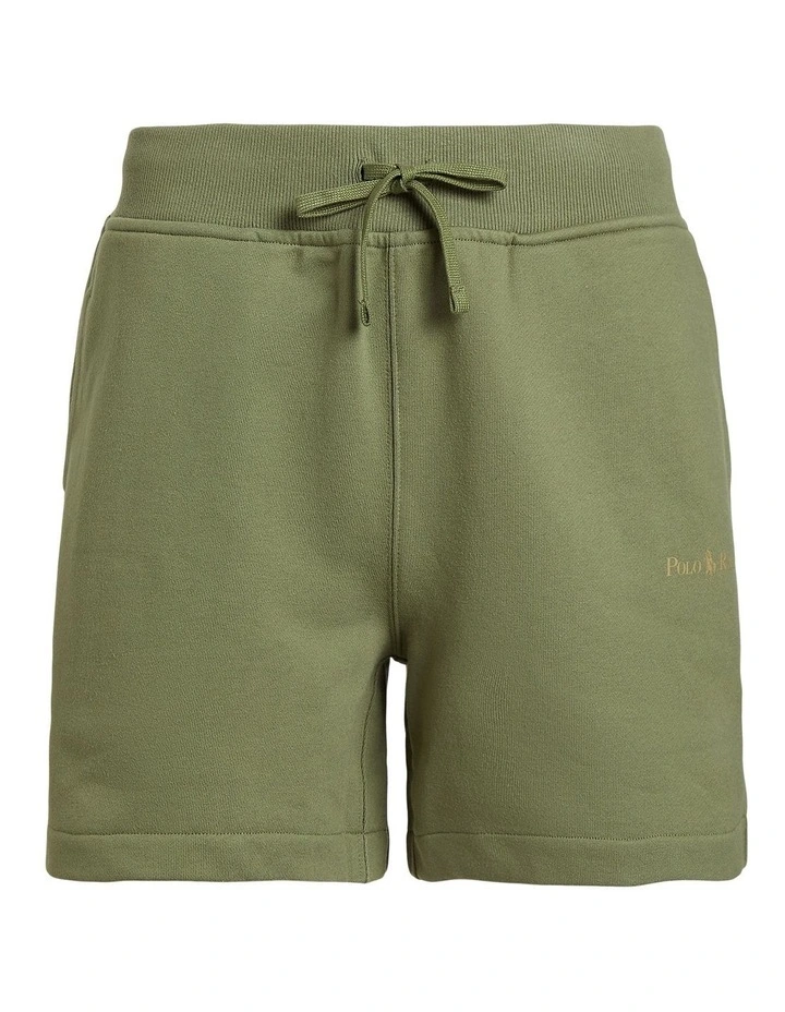 6-Inch Relaxed Heavyweight Fleece Short in Green image 4