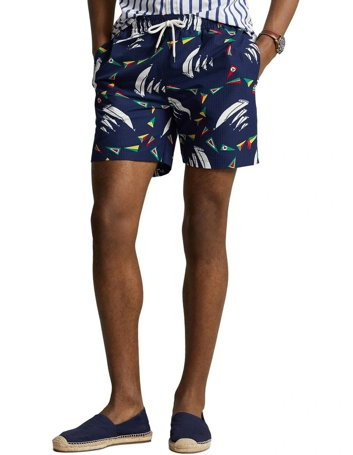 Traveler Classic Swim Trunk 5.75 Inch in Multi image 1