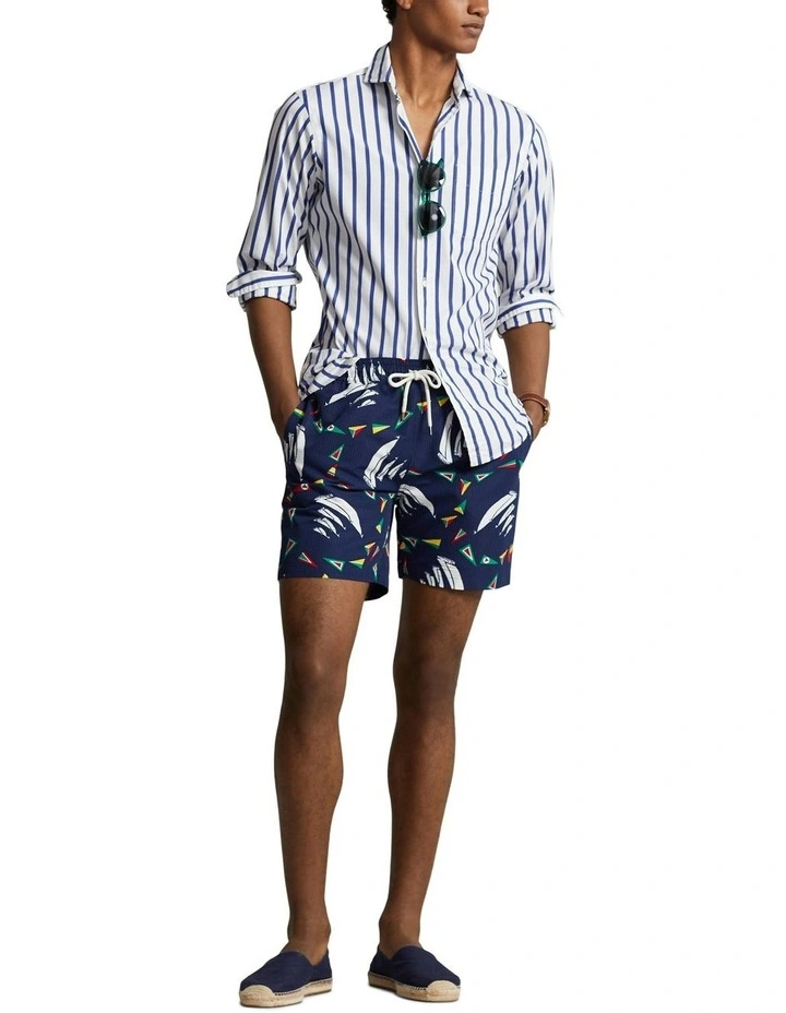 Traveler Classic Swim Trunk 5.75 Inch in Multi image 3