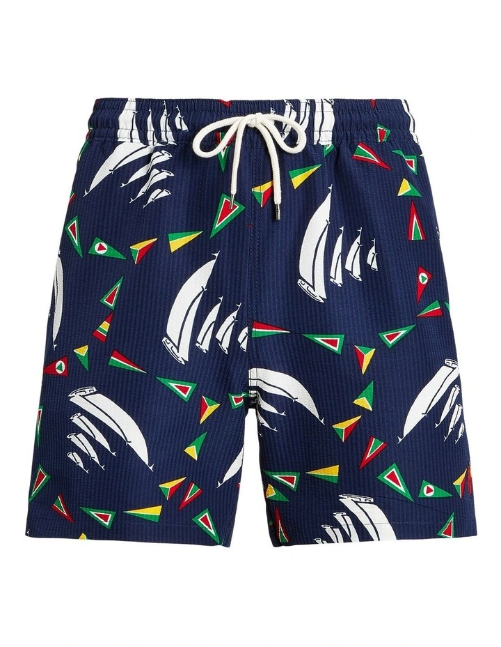 Traveler Classic Swim Trunk 5.75 Inch in Multi image 4