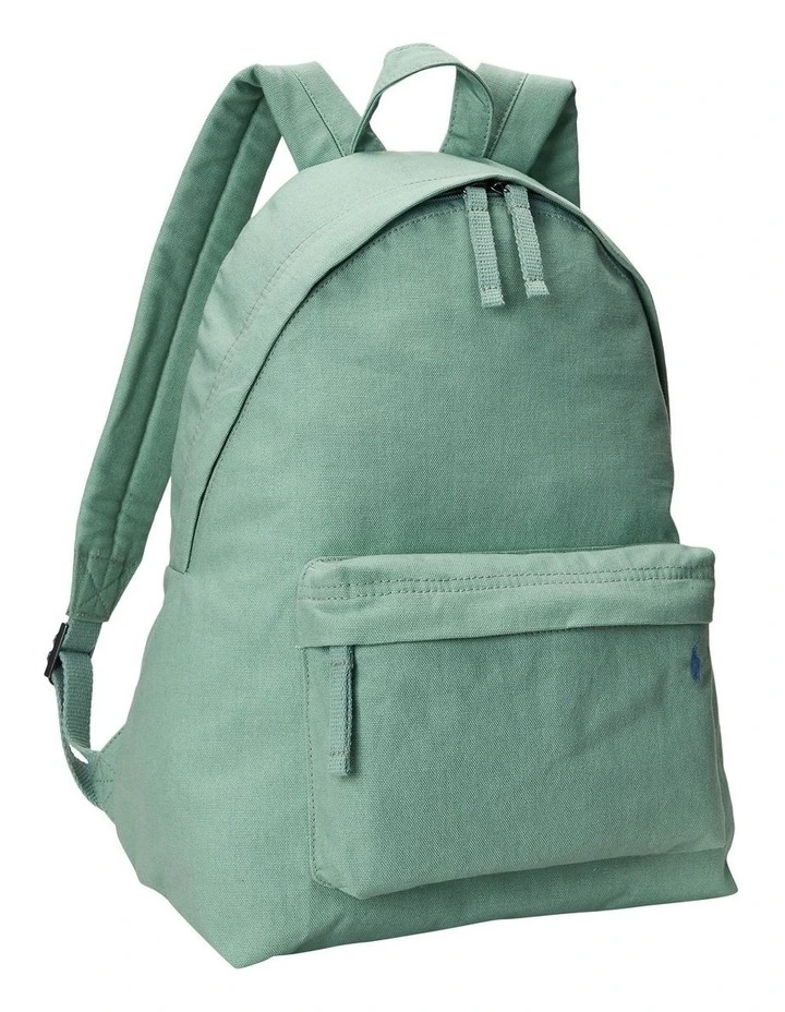 Canvas Backpack in Aqua image 3