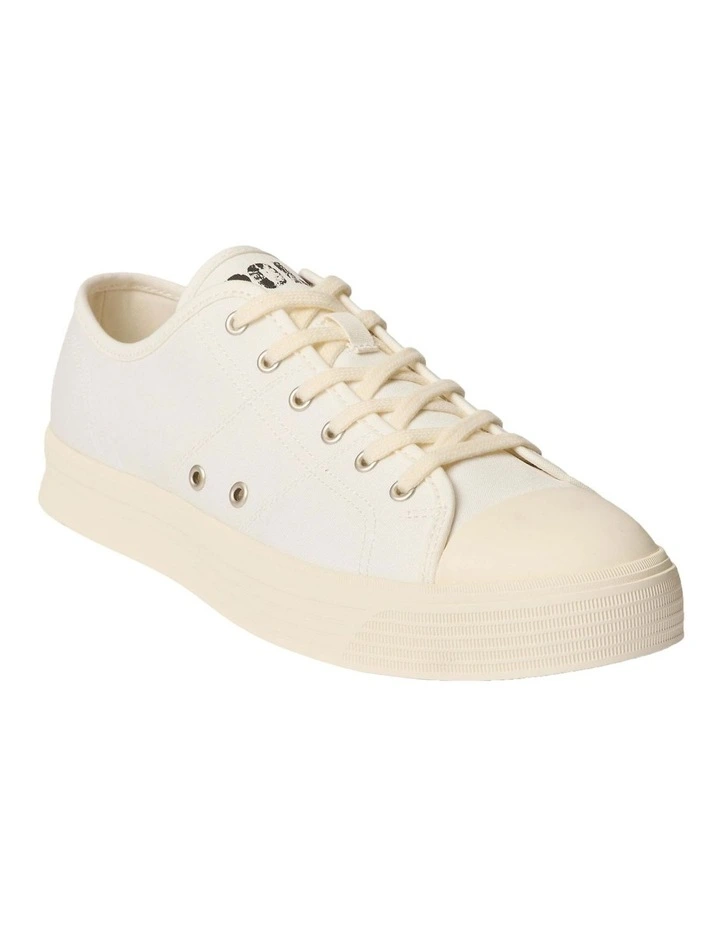 Ayers Canvas Low Top Sneaker in White image 2