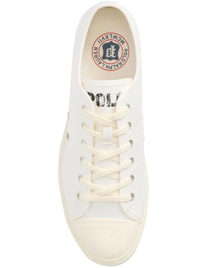 Ayers Canvas Low Top Sneaker in White image 3