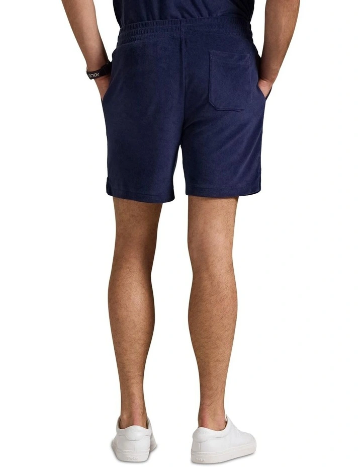 Australian Open 6-Inch Terry Short in Navy image 2