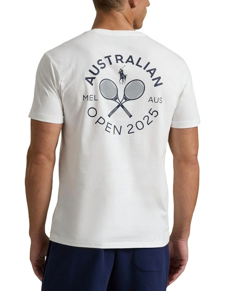 Australian Open Jersey Graphic T-shirt in White image 2