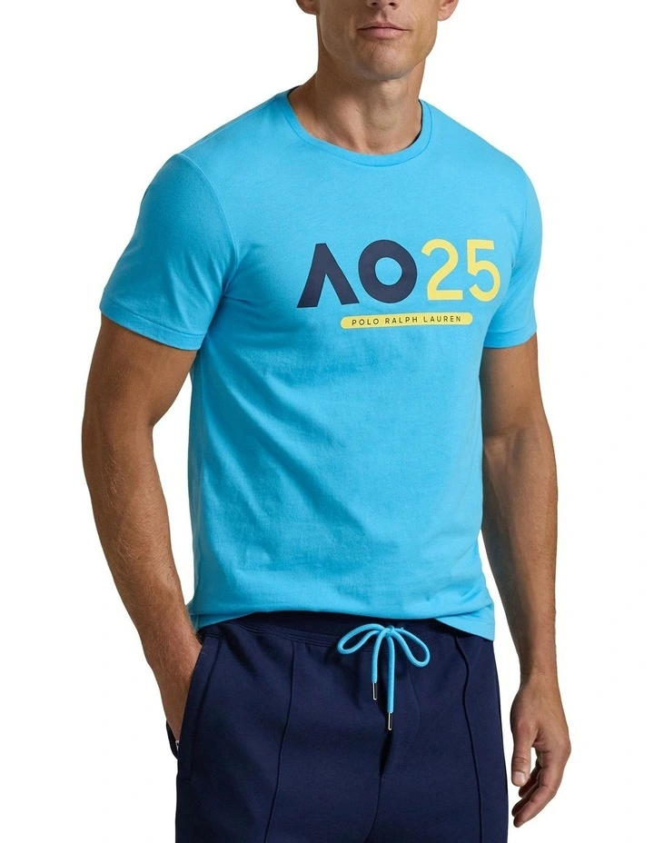 Australian Open Jersey Graphic T-shirt in Blue image 1