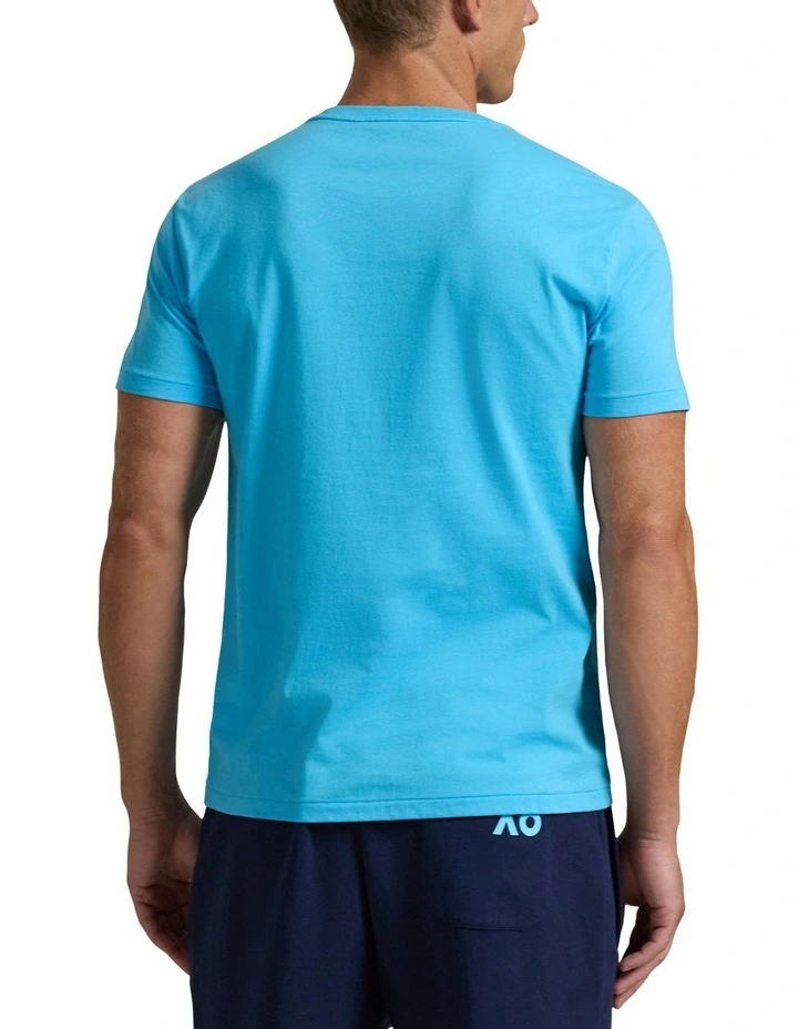 Australian Open Jersey Graphic T-shirt in Blue image 2