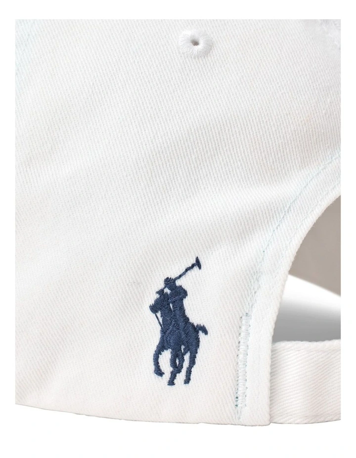 Australian Open Twill Ball Cap in White image 3