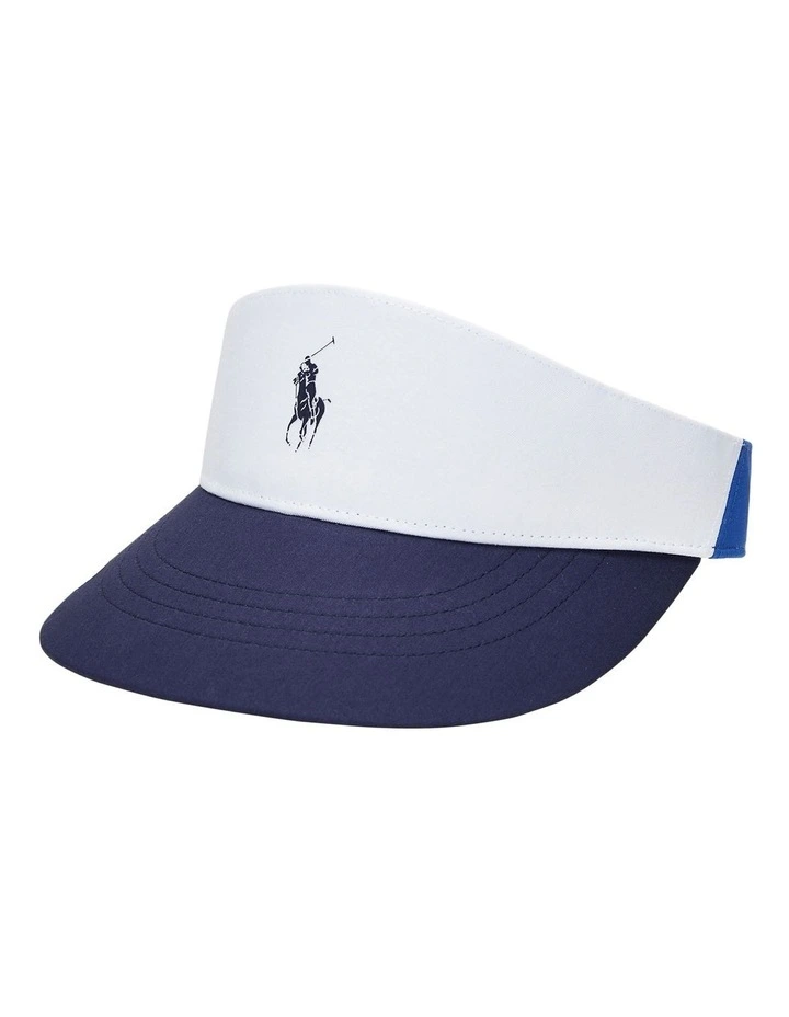 Australian Open Twill Visor in Multi image 1