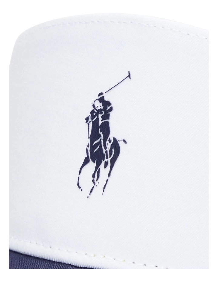 Australian Open Twill Visor in Multi image 3