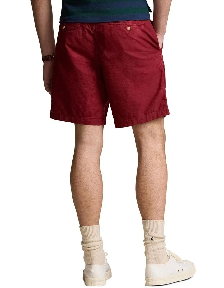 8-Inch Polo Prepster Oxford Short in Red image 2