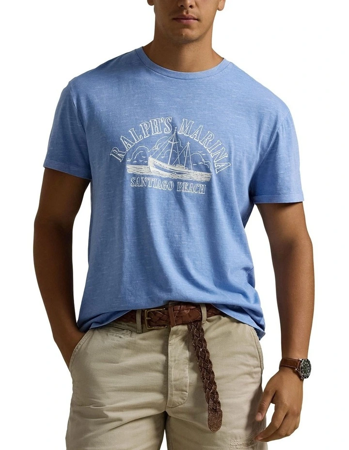 Marina T-shirt in Blue image 1