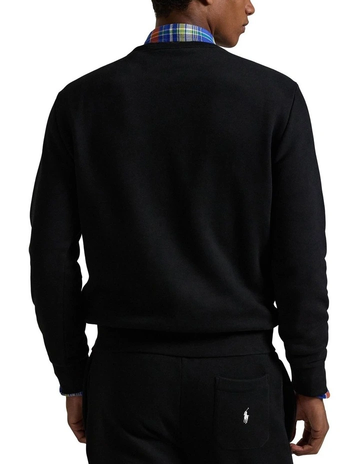 The Fleece Logo Sweatshirt in Black image 2