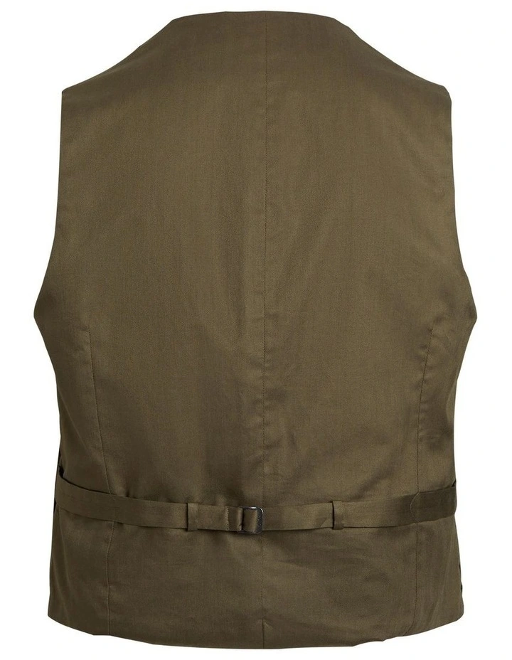 Corduroy Vest in Brown image 2