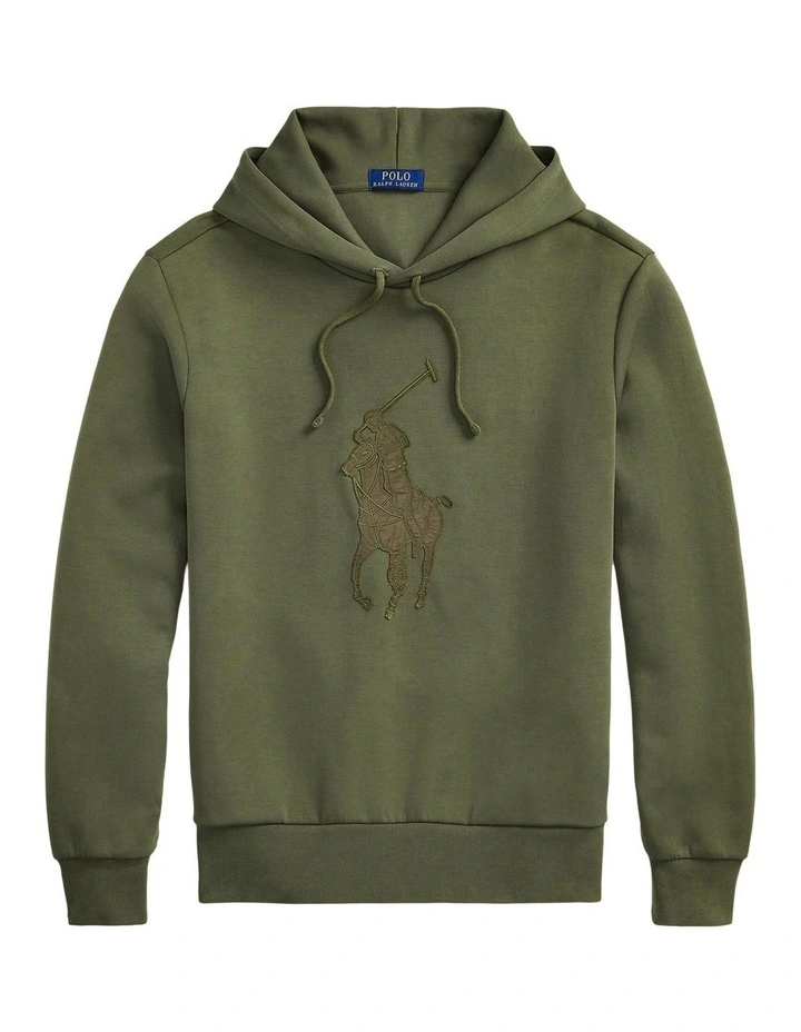 Polo Ralph Lauren Leather-Pony Double-Knit Hoodie | MYER