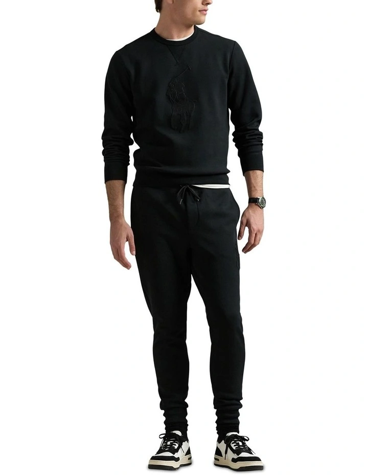 Polo Ralph Lauren Leather-Pony Double-Knit Sweatshirt MYER